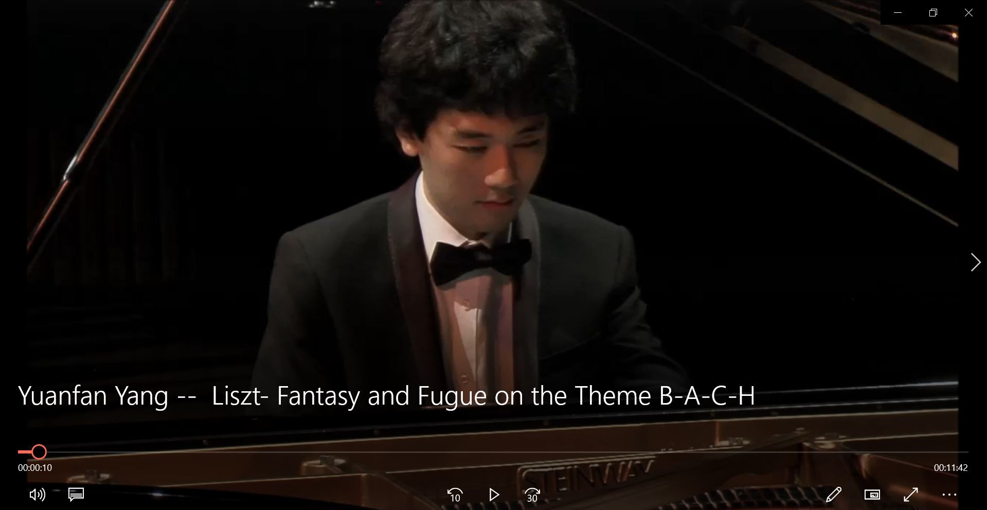 Liszt- Fantasy and Fugue on the Theme B-A-C-H(Cleveland Museum, Ohio, USA, 2016)